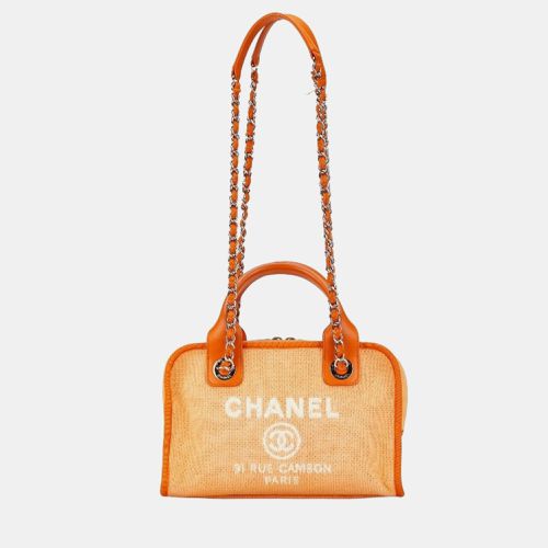 Canvas Small Deauville Tote Bag - Chanel - Modalova