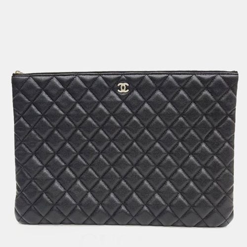 Caviar Leather Large Clutch - Chanel - Modalova