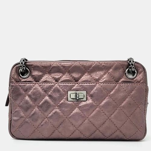 Rose Fonce Quilted Leather Small Reissue 2.55 Camera Bag - Chanel - Modalova