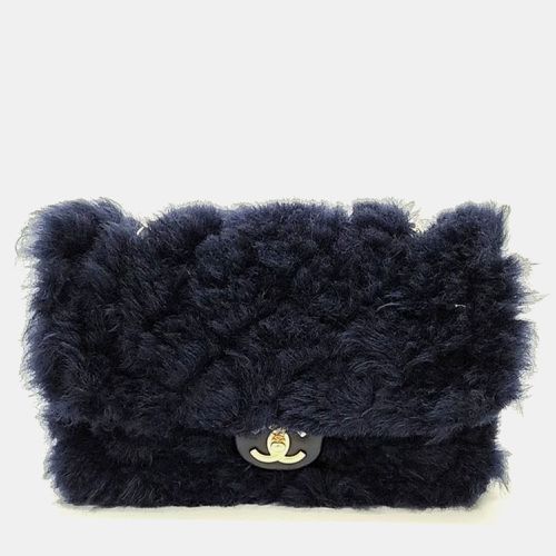 Fur Trim Chain Shoulder Bag - Chanel - Modalova