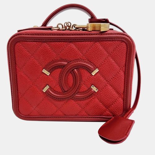 Chanel Caviar Mini Cosmetic Tote Bag - Chanel - Modalova