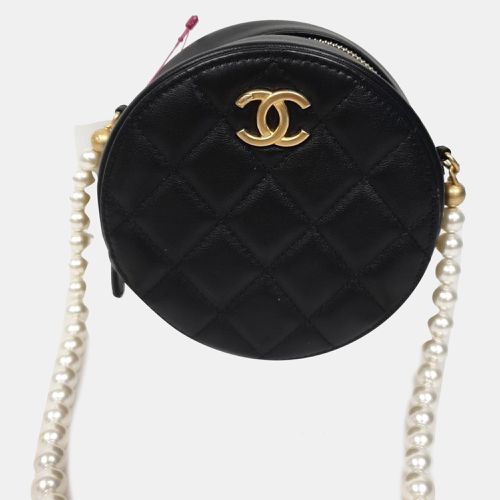 Chanel pearl chain round Crossbody bag - Chanel - Modalova