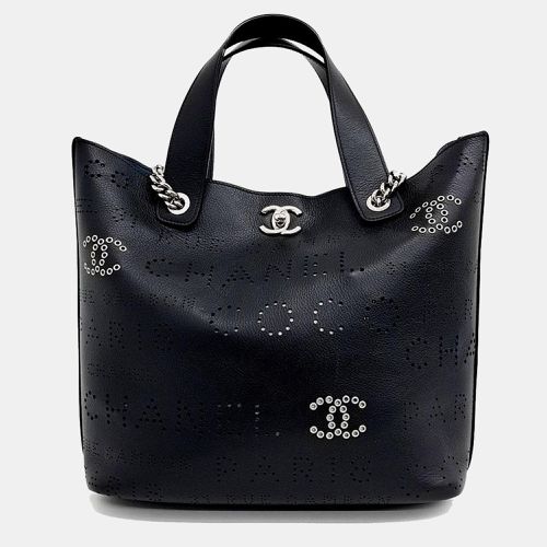 Chanel Logo Punching Tote Bag - Chanel - Modalova