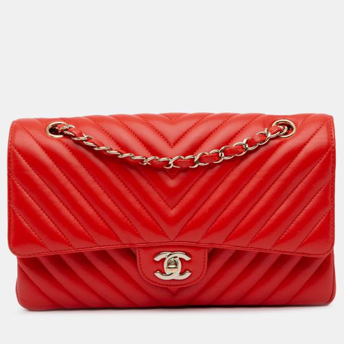 Chanel Medium Classic Chevron Lambskin Double Flap - Chanel - Modalova