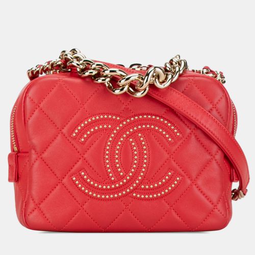 Chanel Quilted Lambskin Beauty Begins Bag - Chanel - Modalova