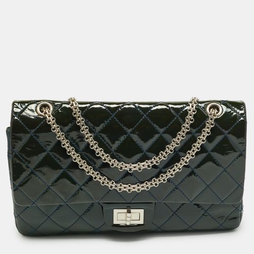 Teal Quilted Patent Leather Classic 227 Reissue 2.55 Flap Bag - Chanel - Modalova