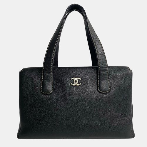 Chanel Black Leather Caviar CC Tote Bag - Chanel - Modalova