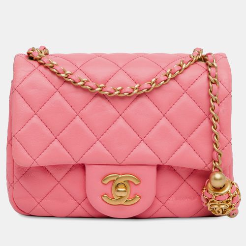 Chanel Mini Square Classic Lambskin Pearl Crush Flap - Chanel - Modalova