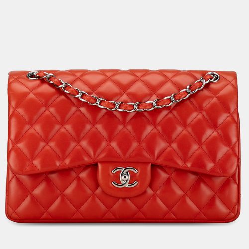 Jumbo Classic Lambskin Double Flap - Chanel - Modalova