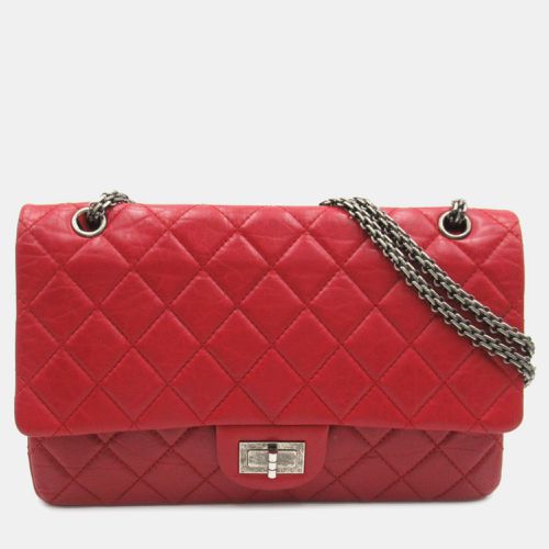 Chanel Red Calf Leather Reissue 2.55 Shoulder Bag - Chanel - Modalova