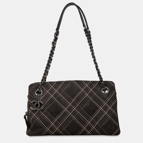 Chanel Suede Paris-Edinburgh Saltire Shoulder Bag - Chanel - Modalova