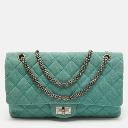 Chanel Light Green Jersey Classic 227 Reissue 2.55 Flap Bag - Chanel - Modalova