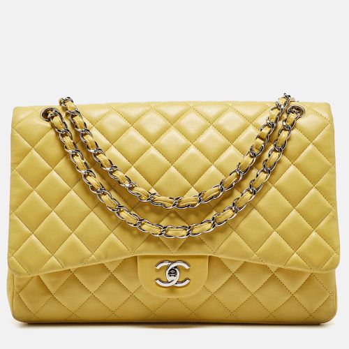 Quilted Leather Maxi Classic Single Flap Bag - Chanel - Modalova