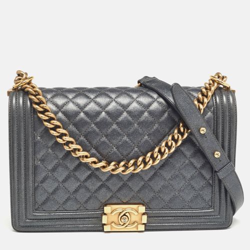 Quilted Leather New Medium Boy Flap Bag - Chanel - Modalova