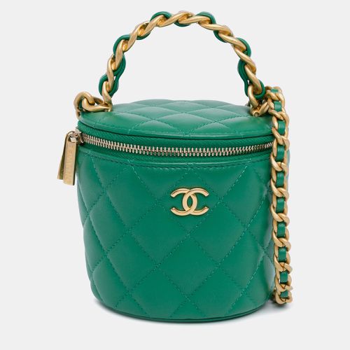 Lambskin Leather Afternoon Tea Vanity Case with Chain Bag - Chanel - Modalova