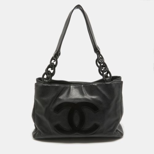 Chanel Black Leather Bekko Shopper Tote - Chanel - Modalova