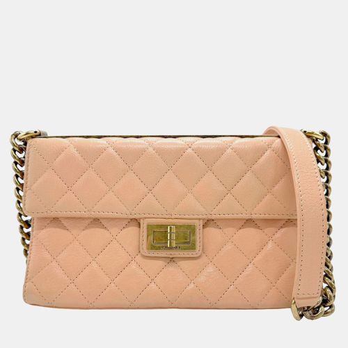 Pink/ Quilted Leather Shoulder Bag - Chanel - Modalova