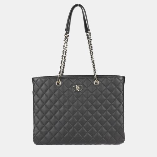 Quilted Caviar Timeless Shopping Tote Bag - Chanel - Modalova