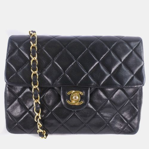 Chanel Black Leather Mini Classic Single Flap Shoulder Bag - Chanel - Modalova