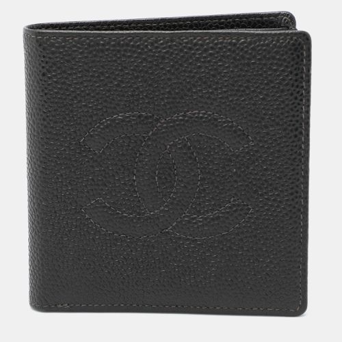 Chanel Black Caviar Leather Bifold Wallet - Chanel - Modalova