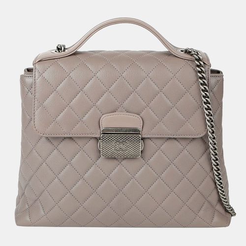 Quilted Goatskin CC University Flap Bag - Chanel - Modalova