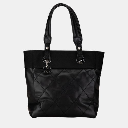 Chanel Black Canvas Small Paris-Biarritz Tote Bag - Chanel - Modalova