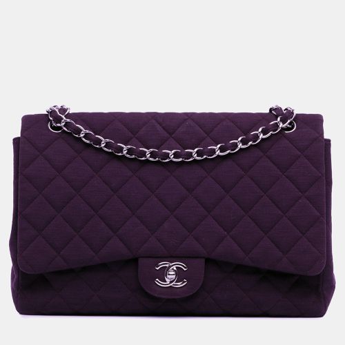 Chanel Maxi Classic Jersey Single Flap - Chanel - Modalova