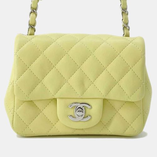 Chanel Yellow Leather Mini Flap Shoulder Bags - Chanel - Modalova