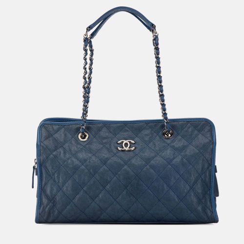 Chanel Blue Canvas French Riviera Tote Bag - Chanel - Modalova