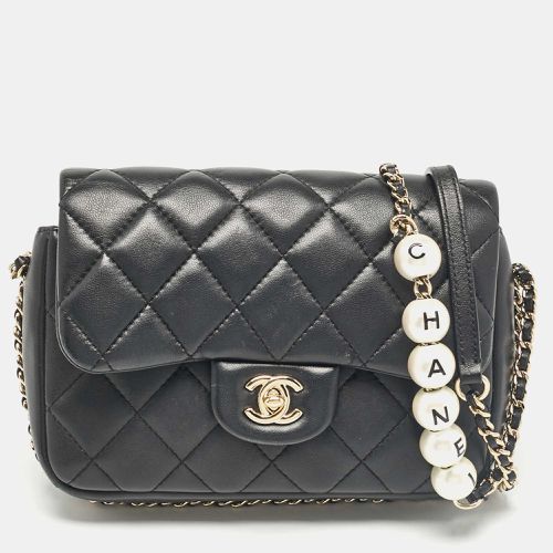 Chanel Black Quilted Leather My Precious Pearl Flap Bag - Chanel - Modalova