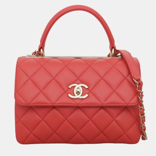 Chanel Coral Pink Lambskin Leather Small Trendy CC Shoulder Bag - Chanel - Modalova