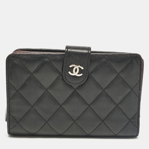 Chanel Black Quilted Leather CC French Wallet - Chanel - Modalova