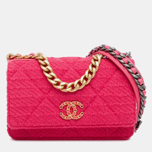 Chanel Tweed 19 Wallet On Chain - Chanel - Modalova