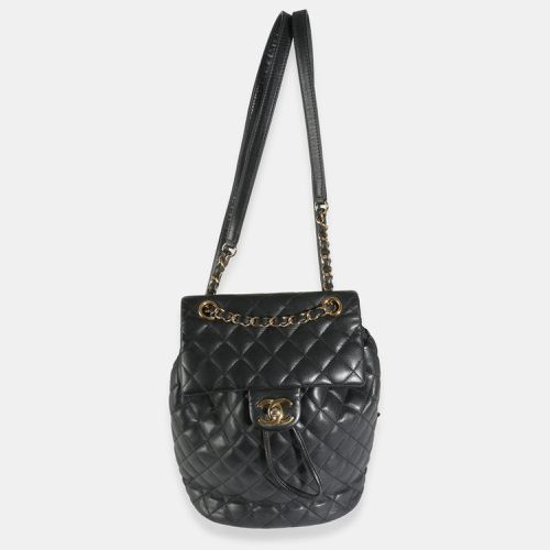 Chanel Black Quilted Calfskin Urban Spirit Backpack Bag - Chanel - Modalova