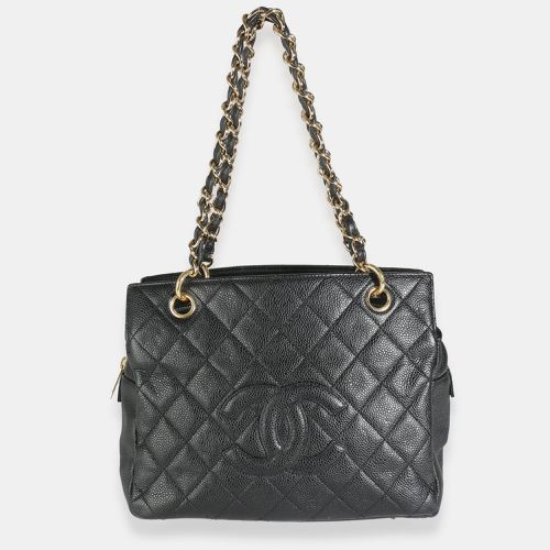 Chanel Black Quilted Caviar Petite Timeless Tote Bag - Chanel - Modalova