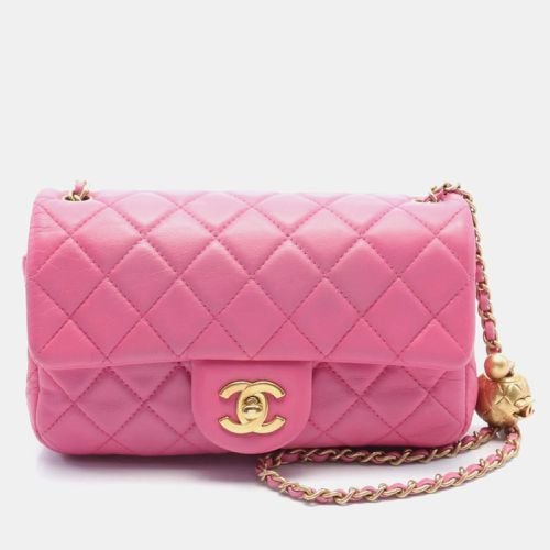 Leather Mini Rectangular Flap Bag - Chanel - Modalova