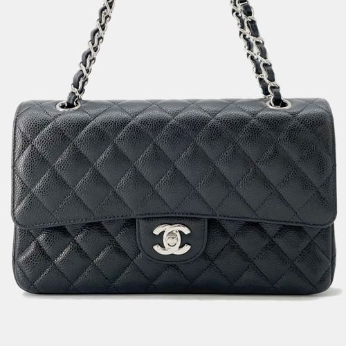 Caviar Leather Matelasse W Flap Chain Shoulder Bag Size 25 - Chanel - Modalova