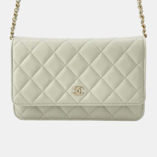 Chanel Caviar Skin Classic Matelasse Coco Mark Chain Wallet - Chanel - Modalova