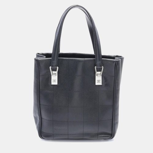 Chanel Black Caviar Square Stitched Tote Bag - Chanel - Modalova