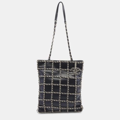 Chanel Lambskin Chain Frame Shopping Tote Bag - Chanel - Modalova