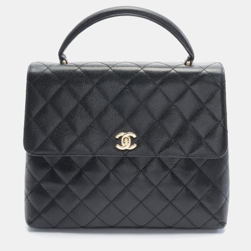 Leather Large Kelly Top Handle Bag - Chanel - Modalova