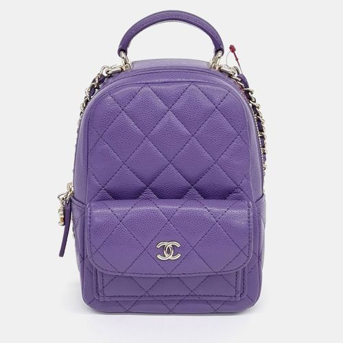 Caviar Top Handle Mini Backpack - Chanel - Modalova