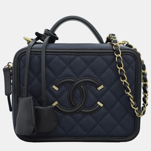 Dark Caviar Medium CC Filigree Vanity Bag - Chanel - Modalova