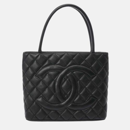 Chanel Black Caviar Skin Reprint Tote Bag - Chanel - Modalova