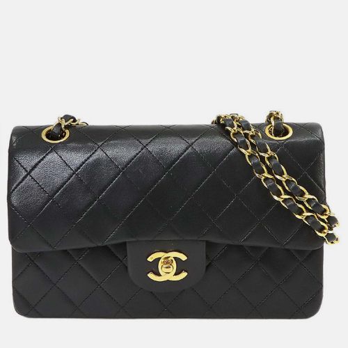 Chanel Black Leather Matelasse 23 Chain Shoulder Bag - Chanel - Modalova