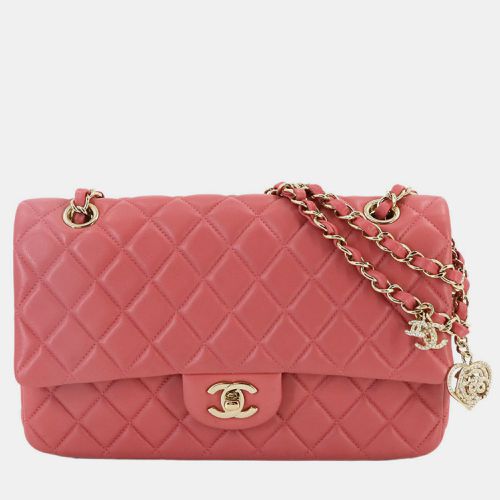 Chanel Pink Leather Matelasse Chain Shoulder Bag - Chanel - Modalova