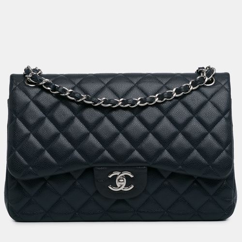 Chanel Black Classic Caviar Double Flap Jumbo Bag - Chanel - Modalova