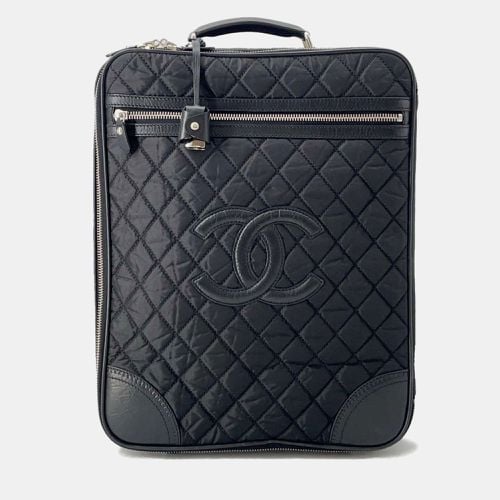 Nylon Leather Matelasse CC Logo Carry Bag - Chanel - Modalova