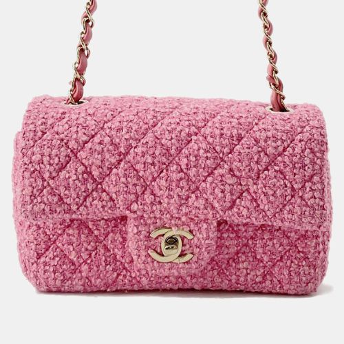 Tweed Mini Matelasse Chain Shoulder Bag - Chanel - Modalova