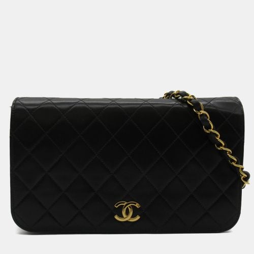 Lambskin Matelasse Single Flap Chain Shoulder Bag - Chanel - Modalova